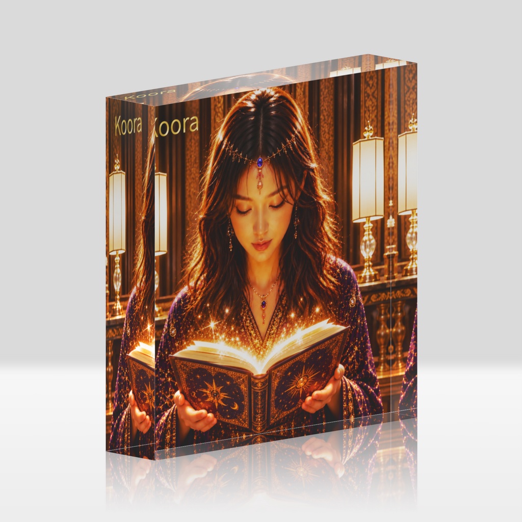 Koora 開運アクリルブロック（Luminous）全2種類Koora Lucky Acrylic Block (Luminous) – Available in 2 Types