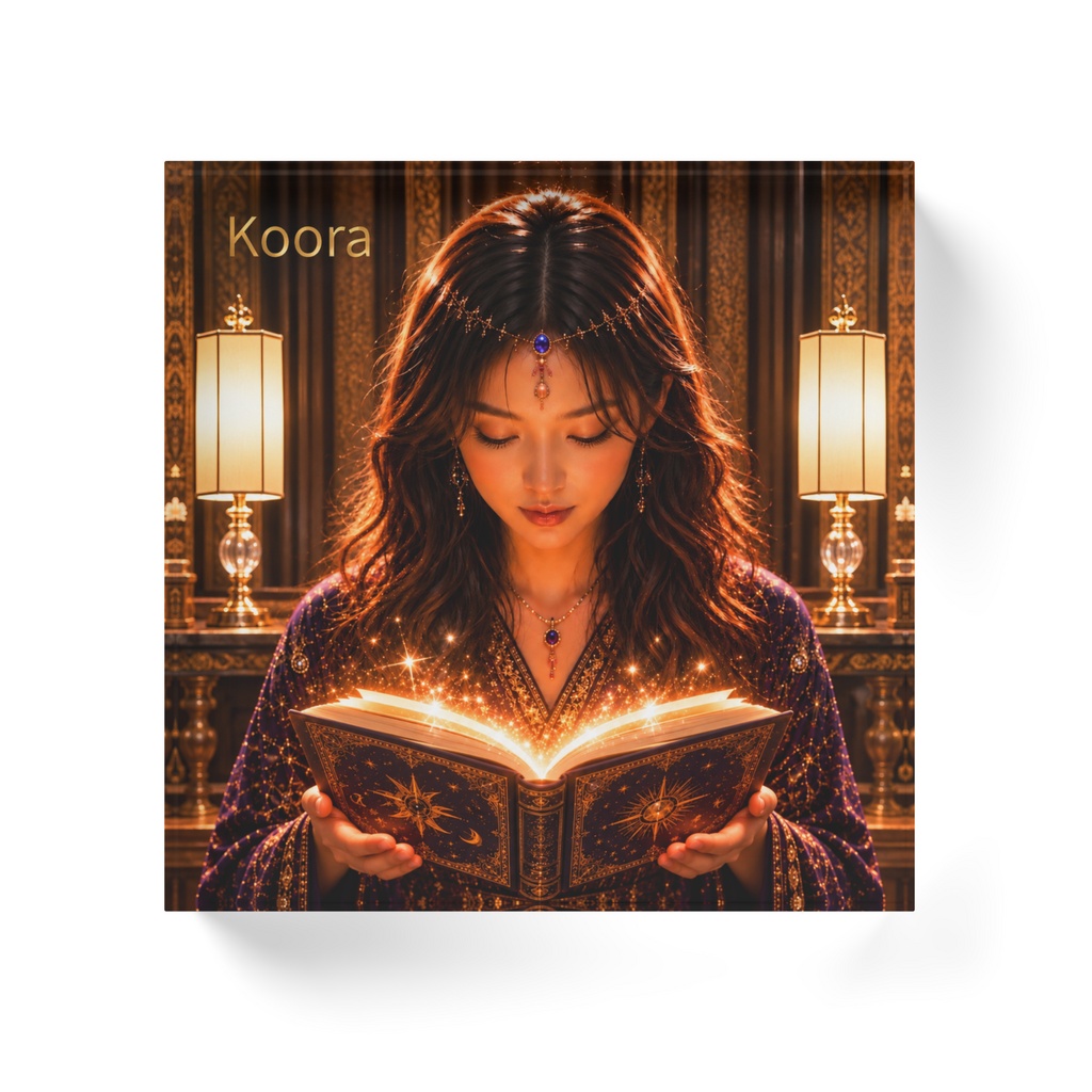 Koora 開運アクリルブロック(Luminous)全2種類Koora Lucky Acrylic Block (Luminous) – Available in 2 Types