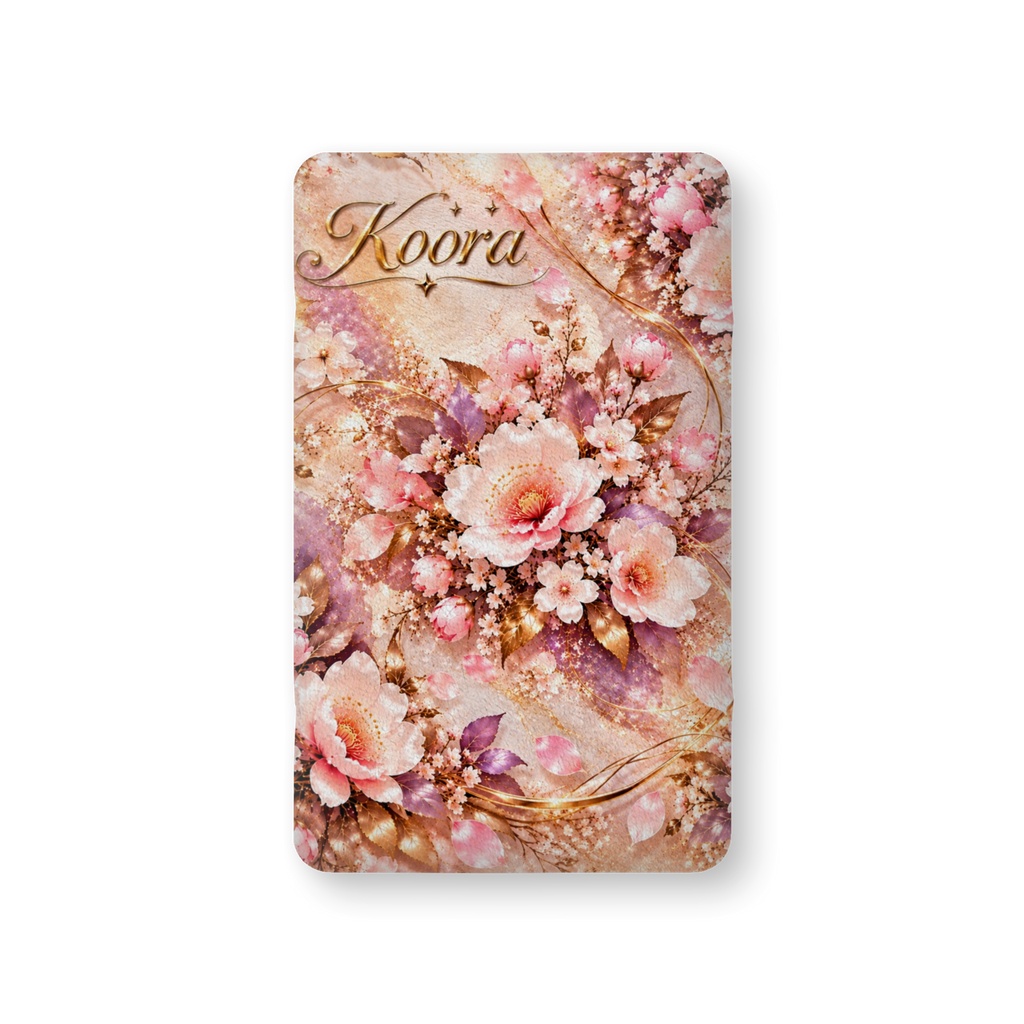 Koora 開運Blossom ふかふかクッション(中サイズ・片面・縦・横 全2種類) Koora Lucky Blossom Soft Cushion (Medium Size・Single-Sided・Vertical & Horizontal – 2 Types)