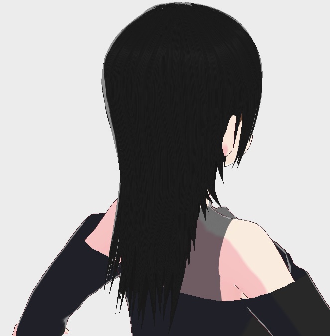 Long Hair (Front & Back)