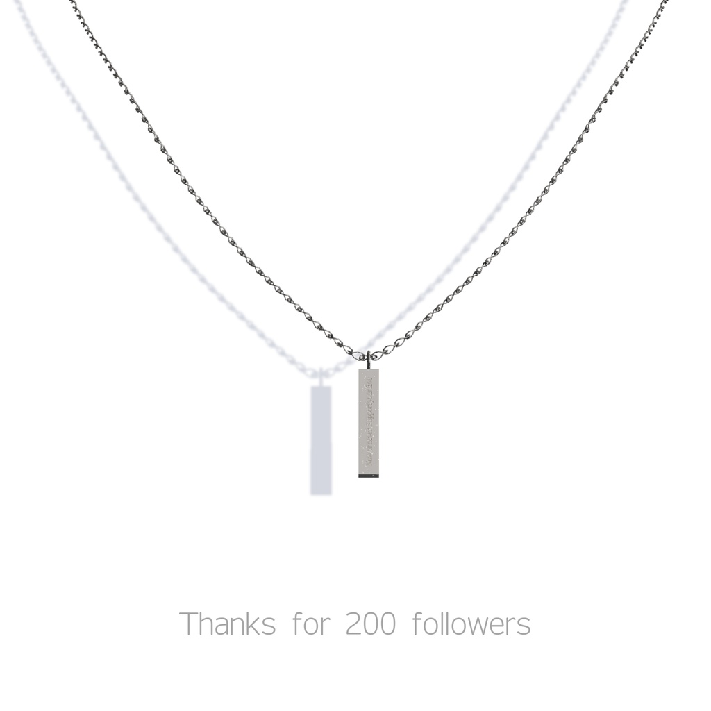 【無料】NeckLace【Thank 200 Followers】