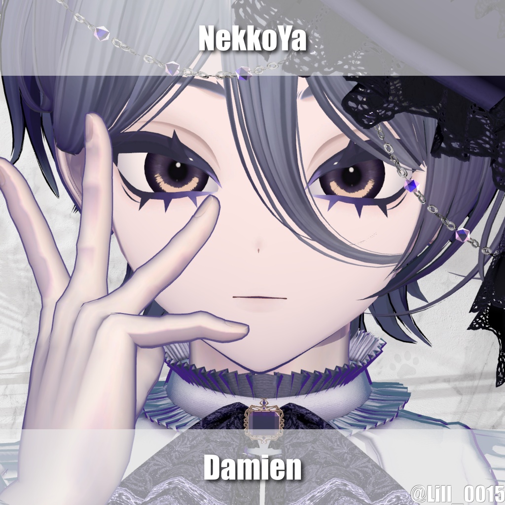 【15Avatars】Eye Texture No9 -Halo-