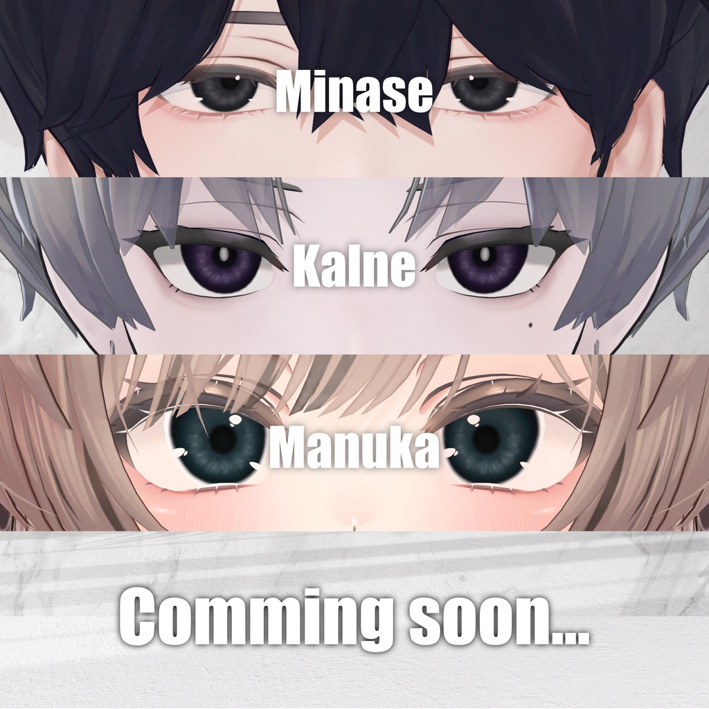 【15Avatars】Eye Texture No9 -Halo-