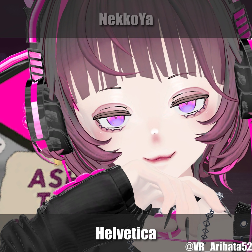 【3Avatars】Make&Eye Texture No12 -Neon-