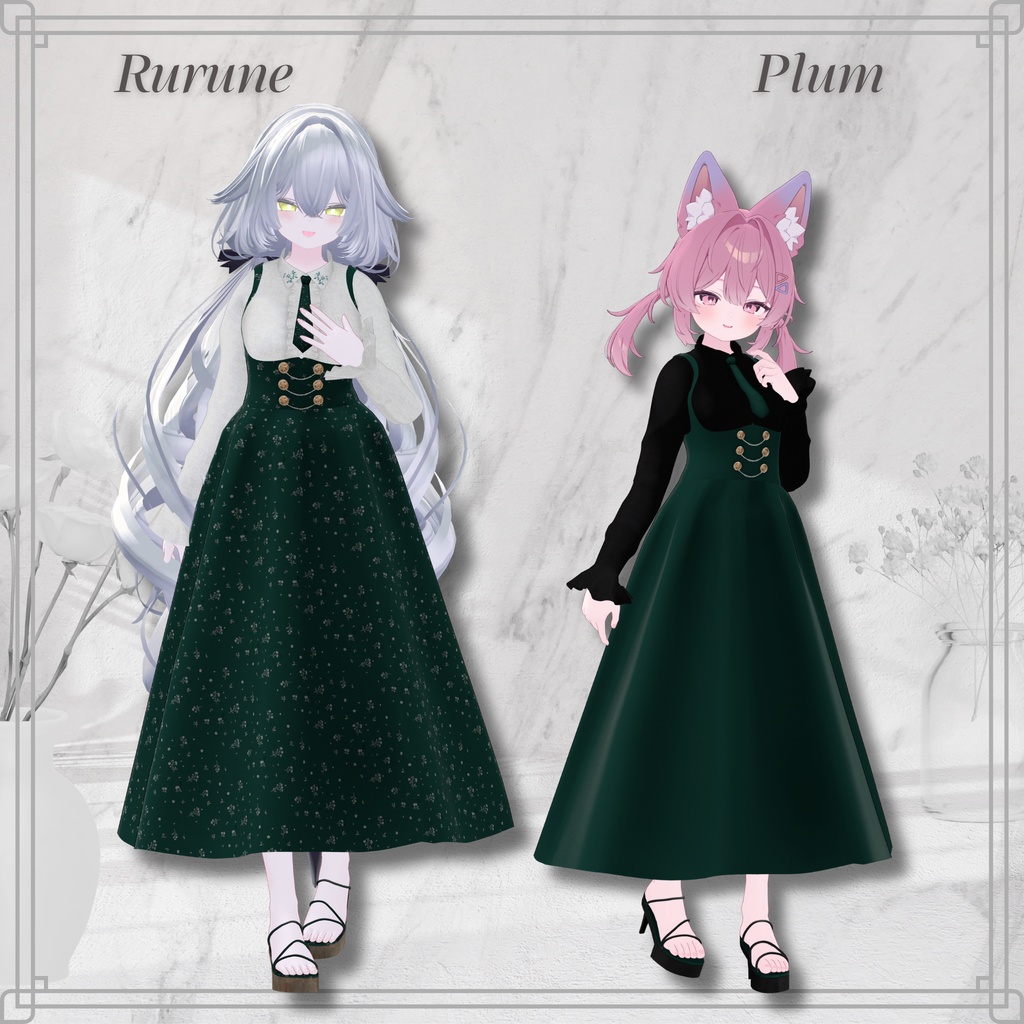【8アバター対応】FlowerOnePiece