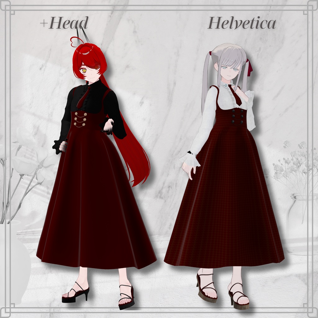 【8アバター対応】FlowerOnePiece