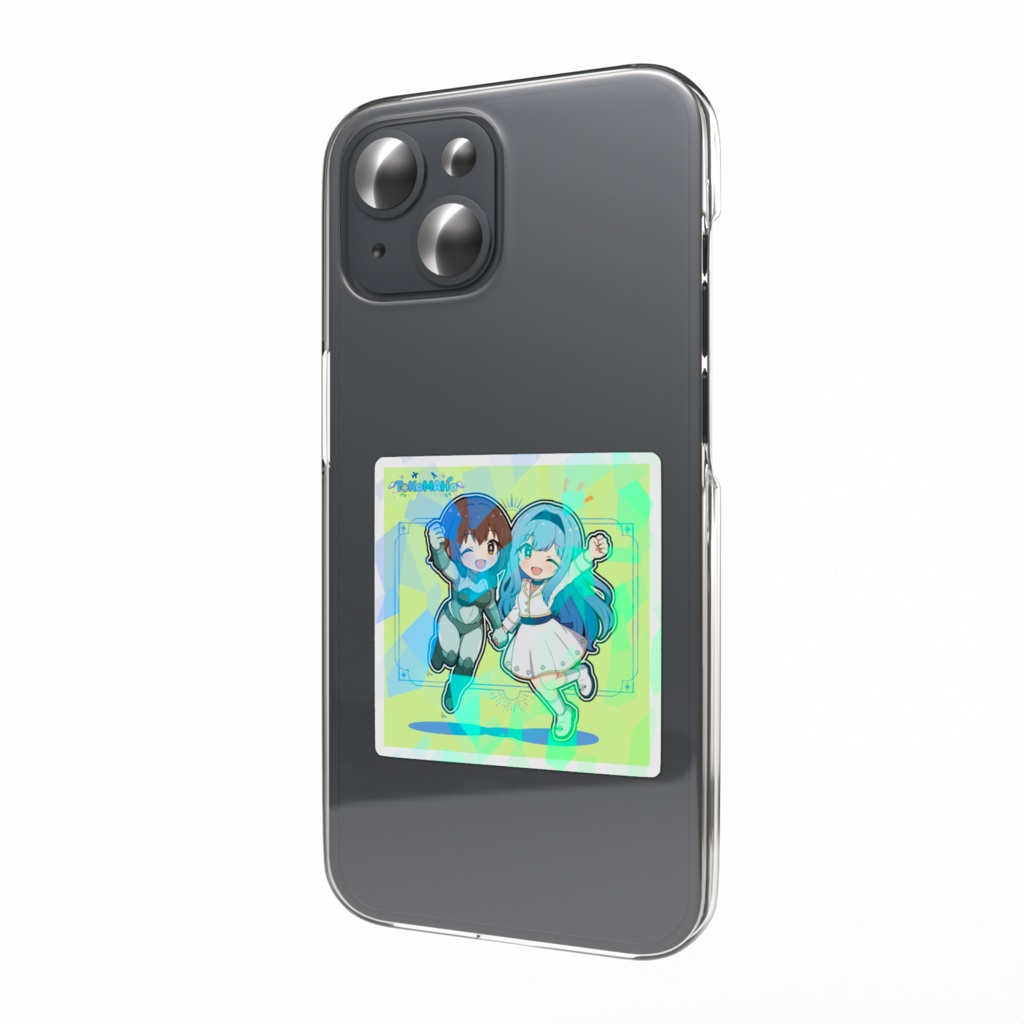 とこまほホログラムスマホステッカー①