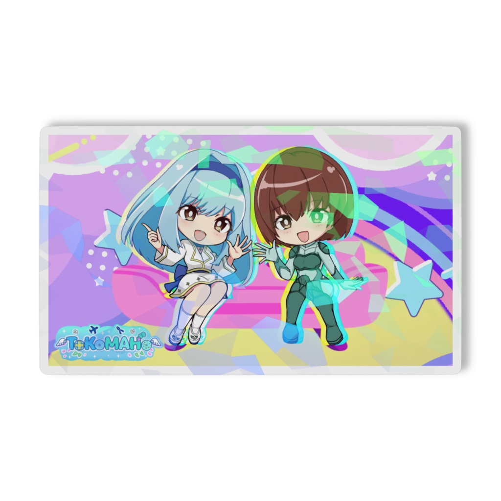 とこまほホログラムスマホステッカー②