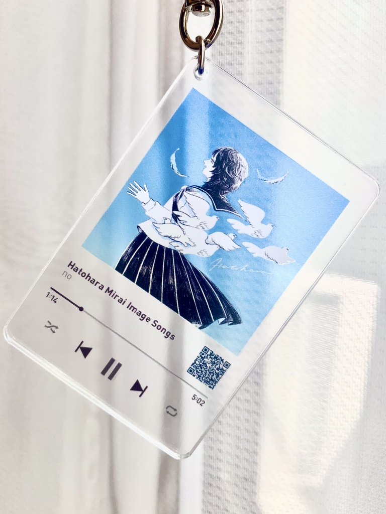 アクリルキーホルダー　鳩原未来playlist