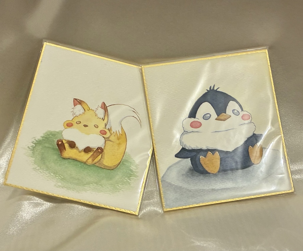 〖原画〗色紙水彩