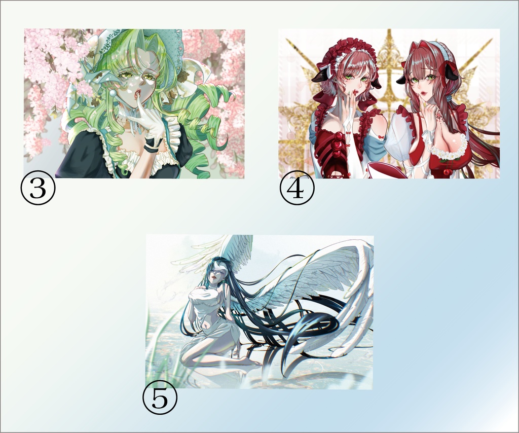 〖ポストカード〗コミティア155描き下ろし