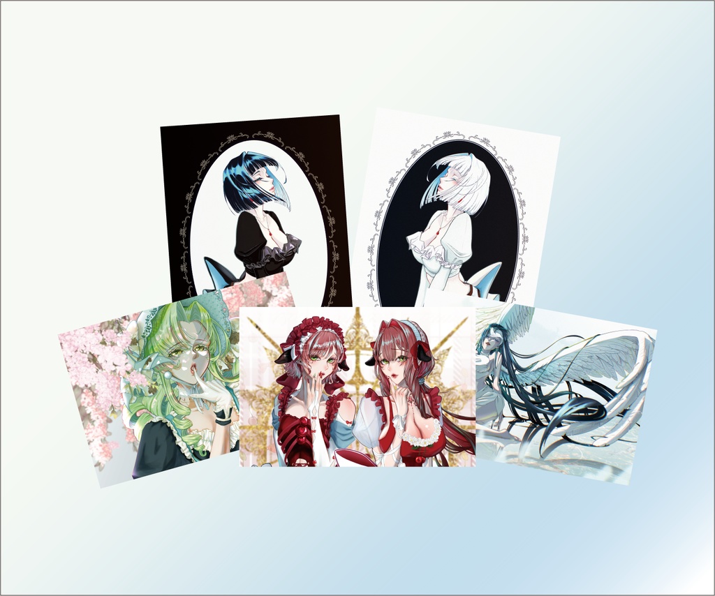 〖ポストカード〗コミティア155描き下ろし