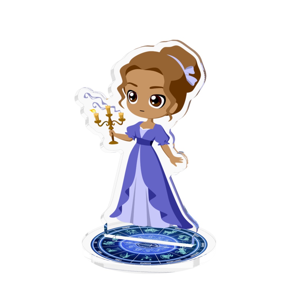 アクリルフィギュア　70x70mm（キャンドル）