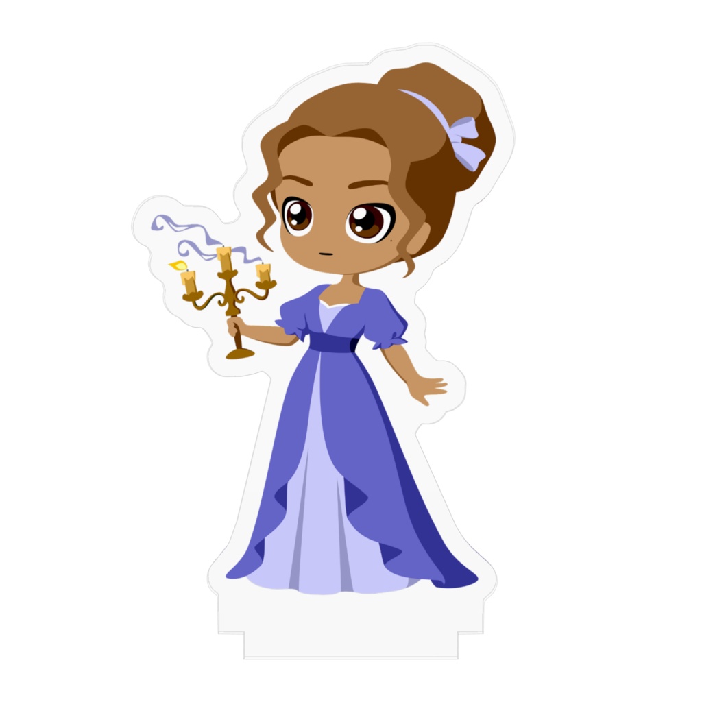 アクリルフィギュア 70x70mm(キャンドル)