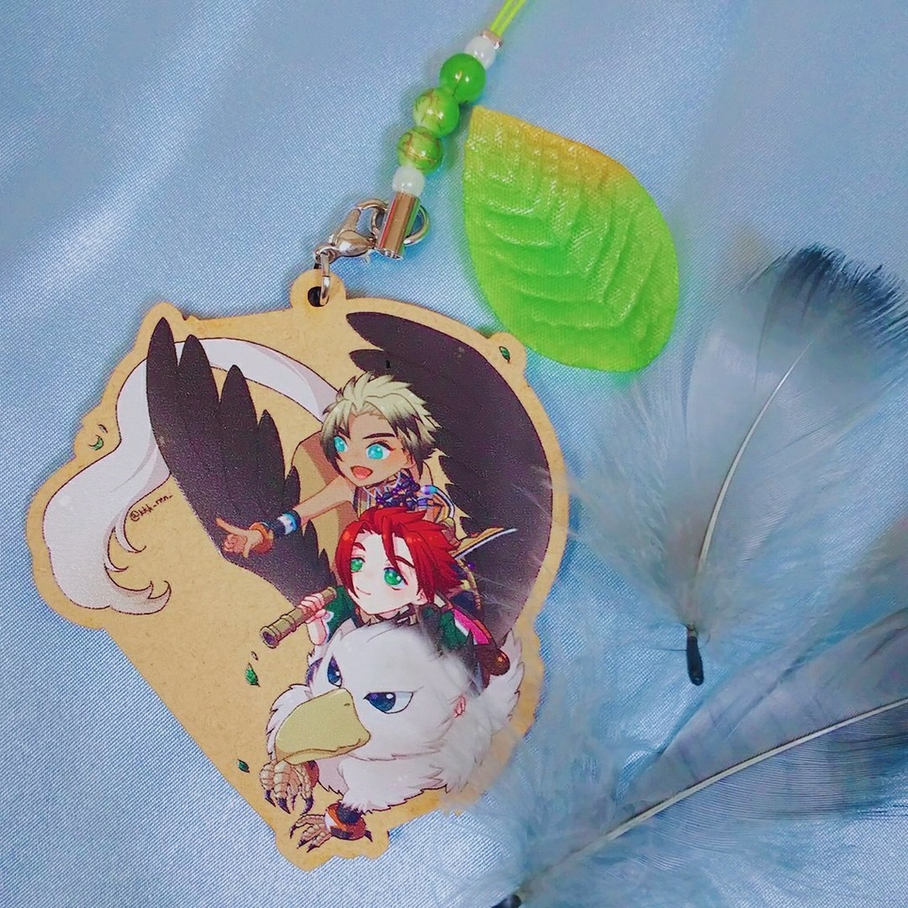 ウッドキーホルダー＊空