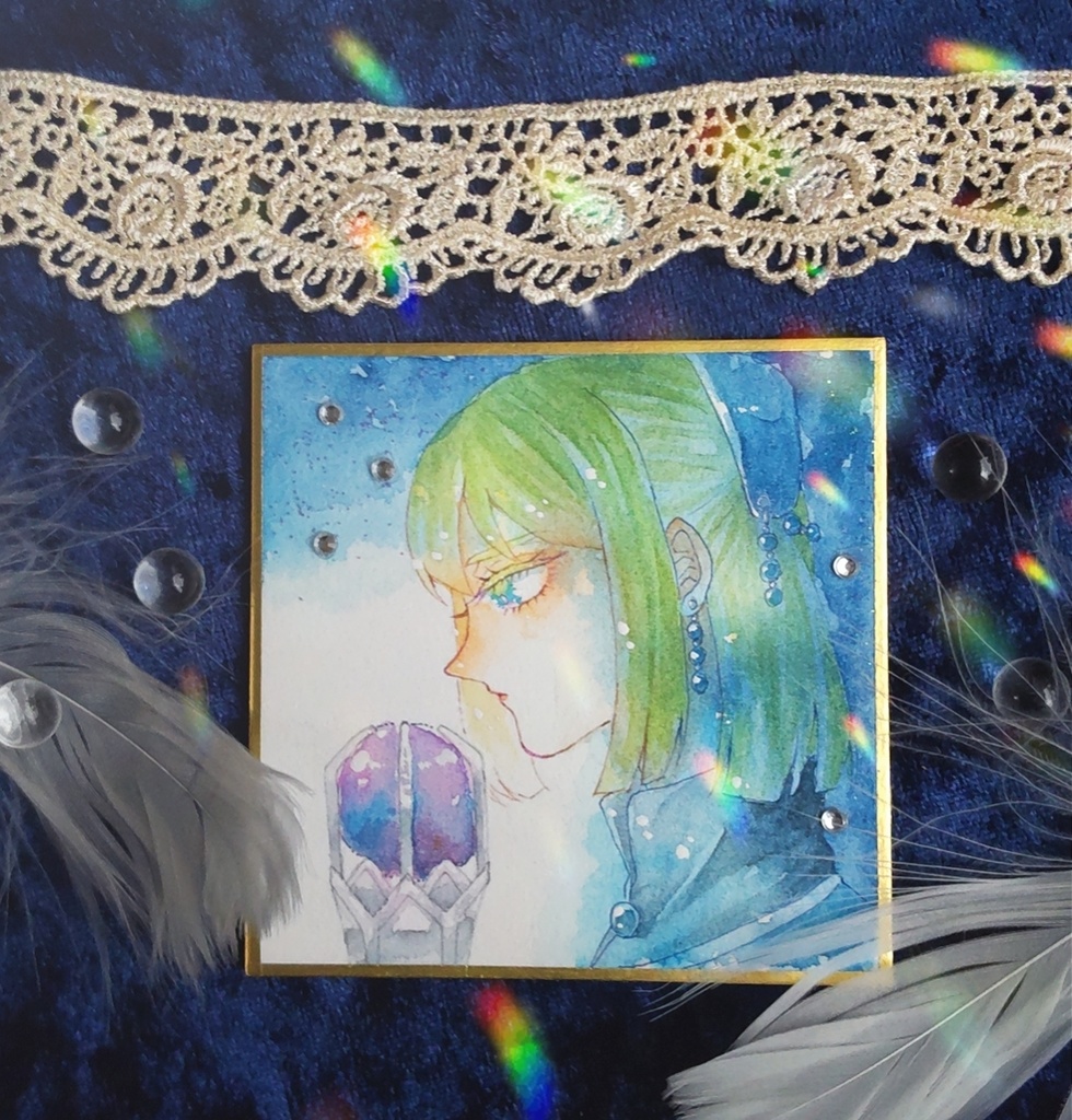 水彩原画*豆色紙*5種類