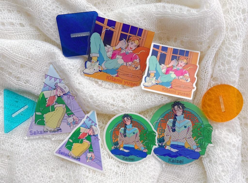 3SKMレトロファッションアクスタ【非公式】