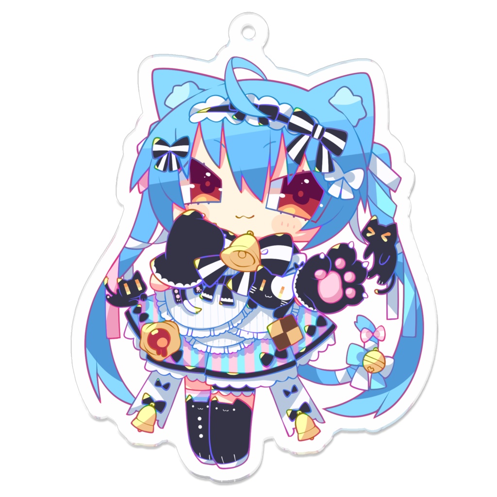 【各務原れいか】ハロウィン衣装Ver.【アクリルキーホルダー】