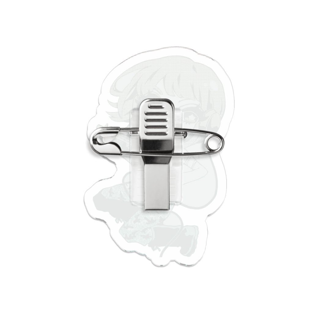 DJ AyumiDe☆アクリルバッジ