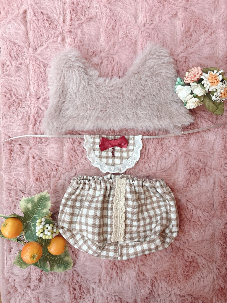 リスさんコーデ🐿《ピンクブラウン》