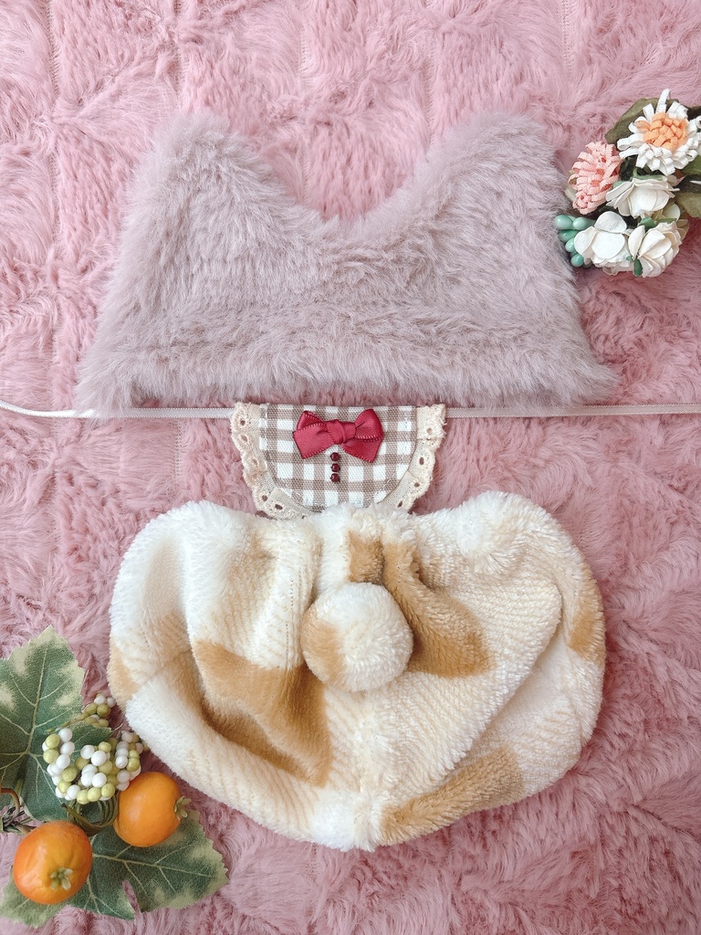 秋色モコモココーデ 🍂《ピンクブラウン》