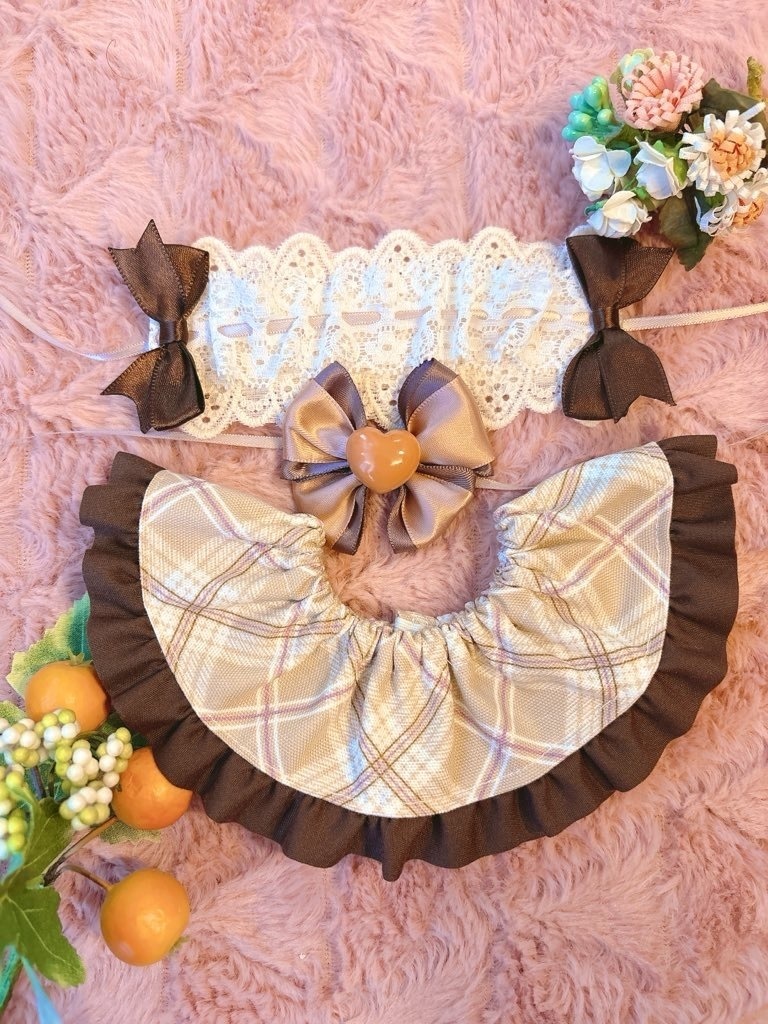 ぷっくりハートのチョココーデ🍫《キャラメルチョコ》