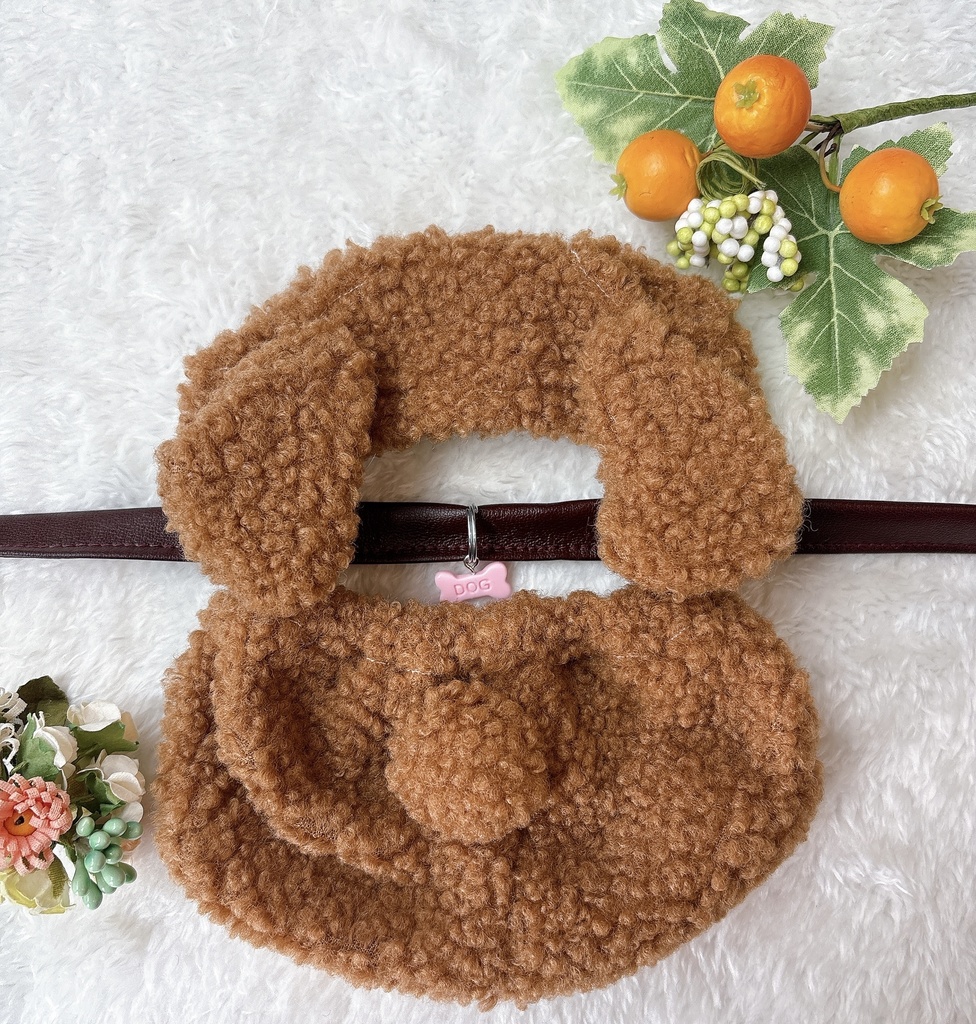 もこもこセットアップ ワンちゃんコスチューム