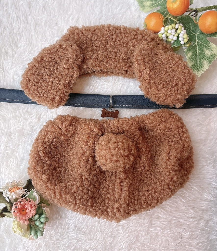 もこもこセットアップ ワンちゃんコスチューム