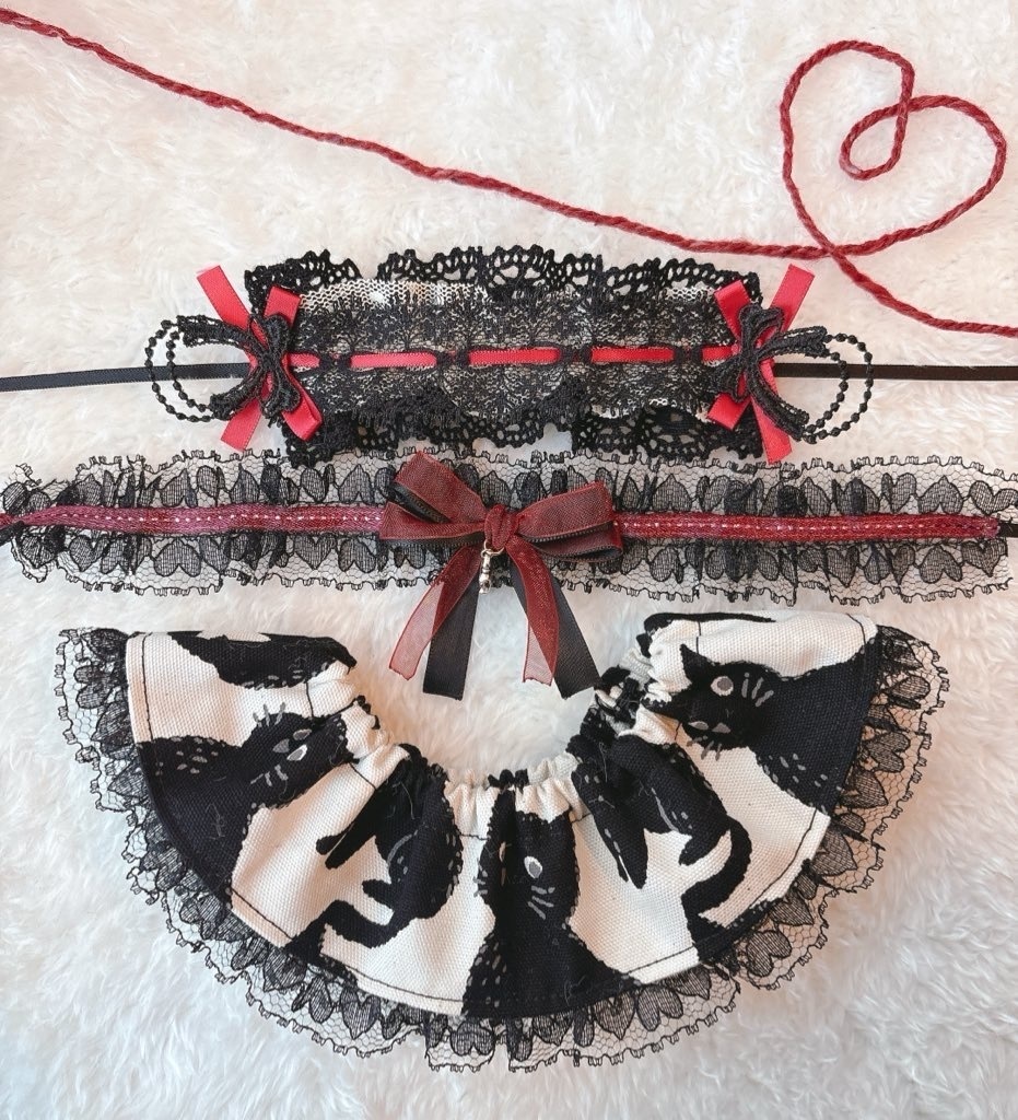 黒猫×ゴスロリコーデ🐈‍⬛🎀④