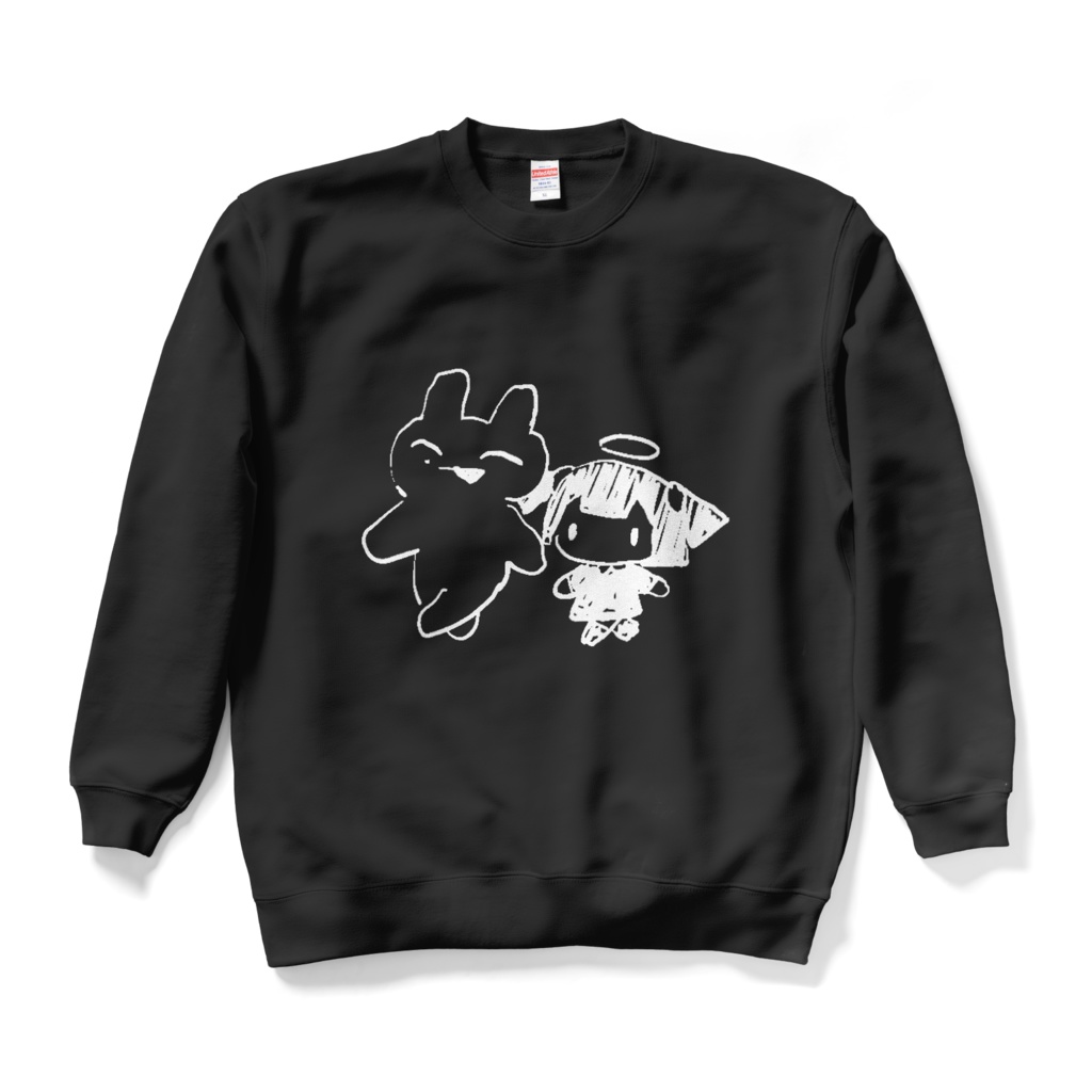 スウェット (黒)【 STUDIO DOT × 無常りんり 】2