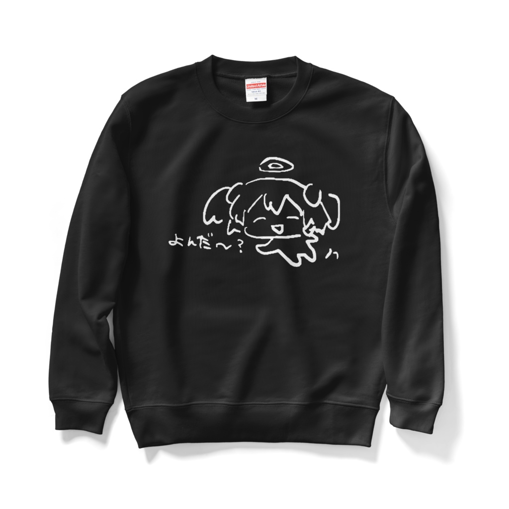 スウェット (黒)【 STUDIO DOT × 無常りんり 】2