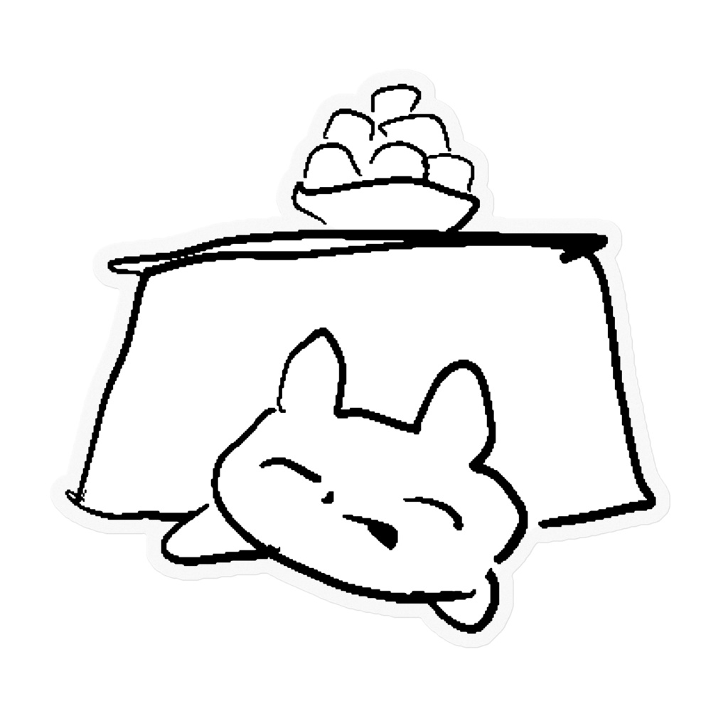 ステッカー 【 STUDIO DOT × 無常りんり 】