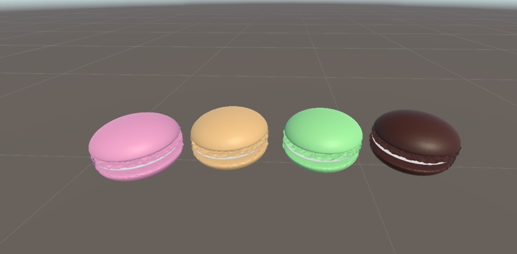 [3Dモデル]マカロン