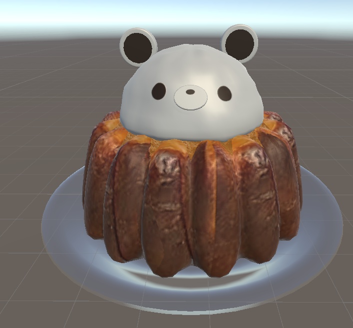 [3Dモデル]ケーキセット5