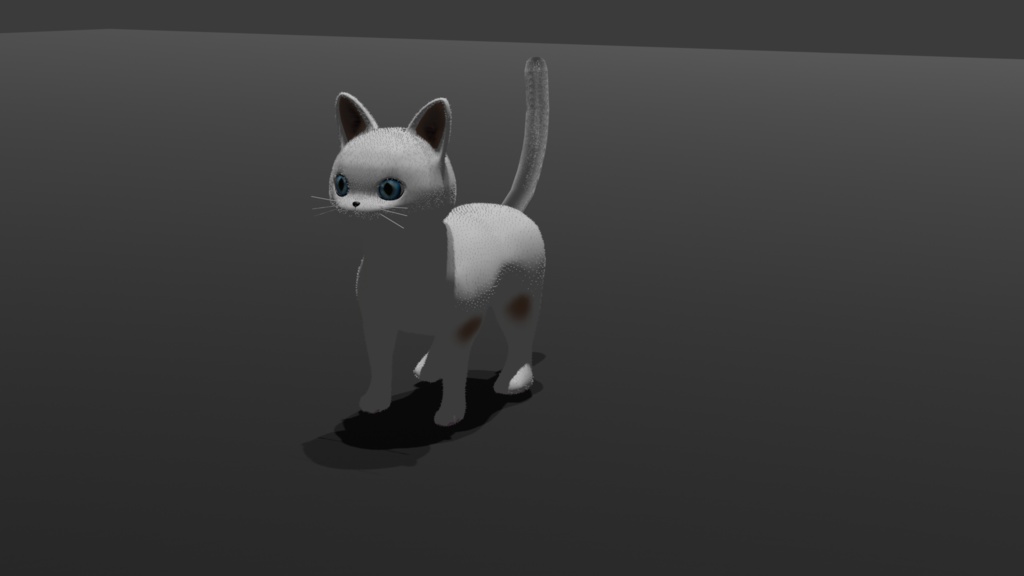 [3Dモデル]猫