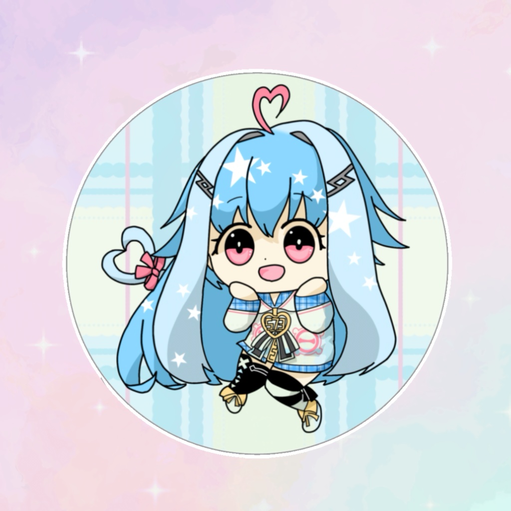 缶バッジ(いちか)