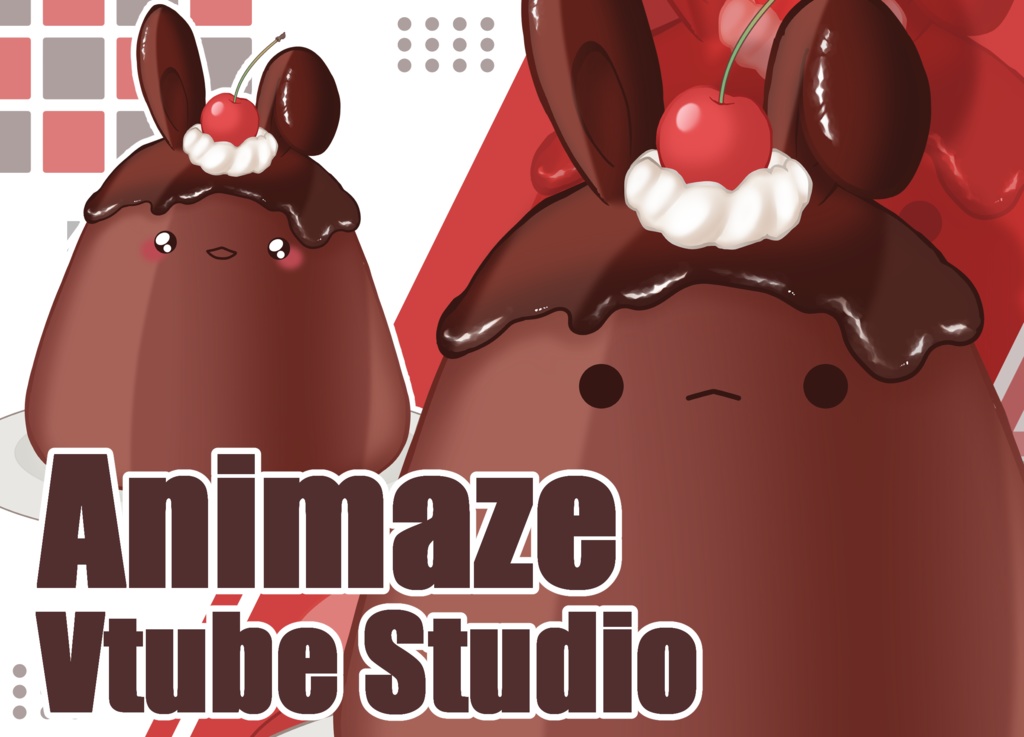 ぷるるんうさぷりん【Animaze/VTS対応】