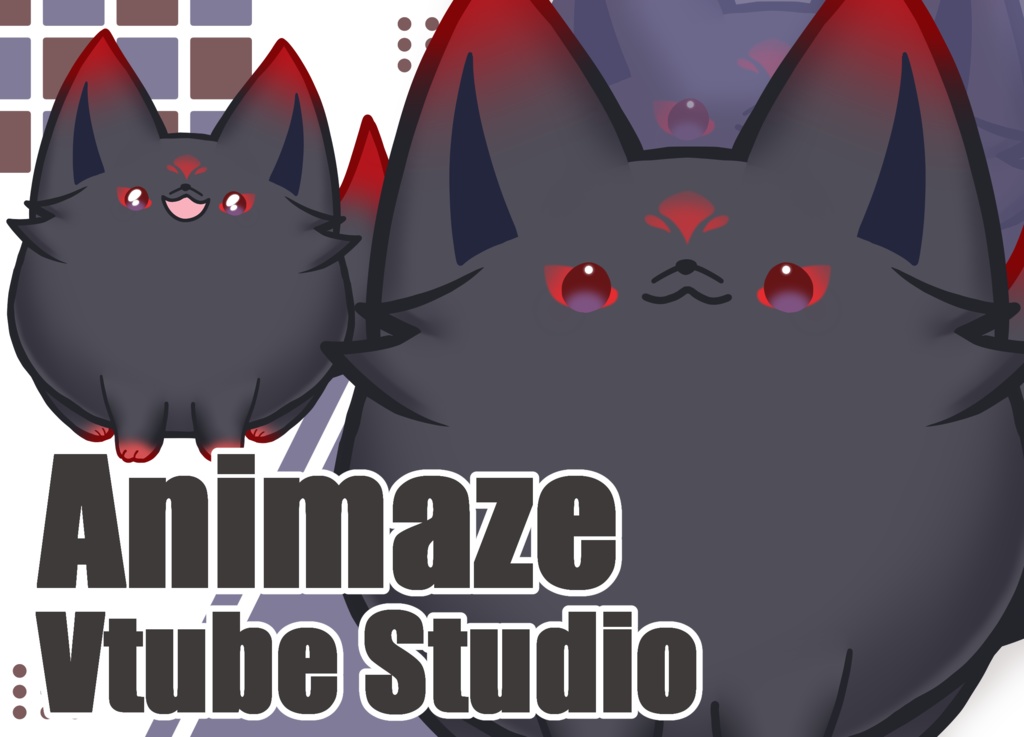 まあるいきつね【Animaze/VTS対応】