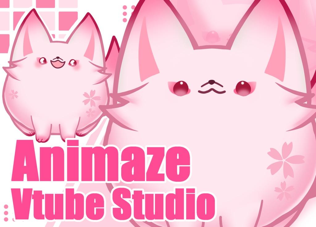 まあるいきつね【Animaze/VTS対応】