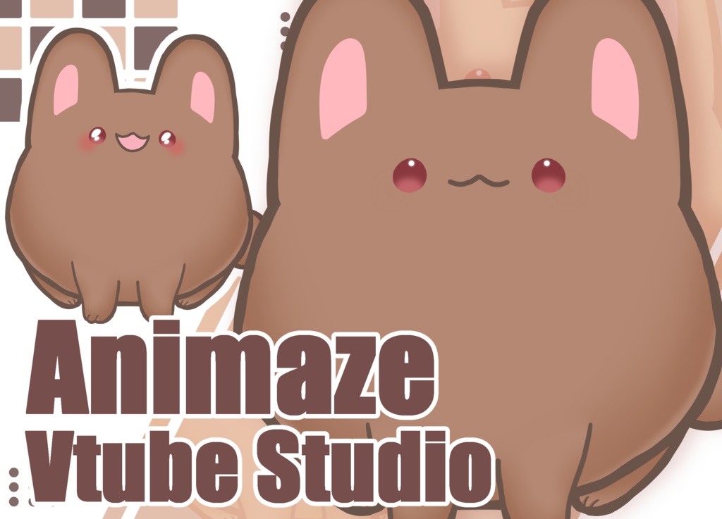 まあるいうさぎ【Animaze/VTS対応】