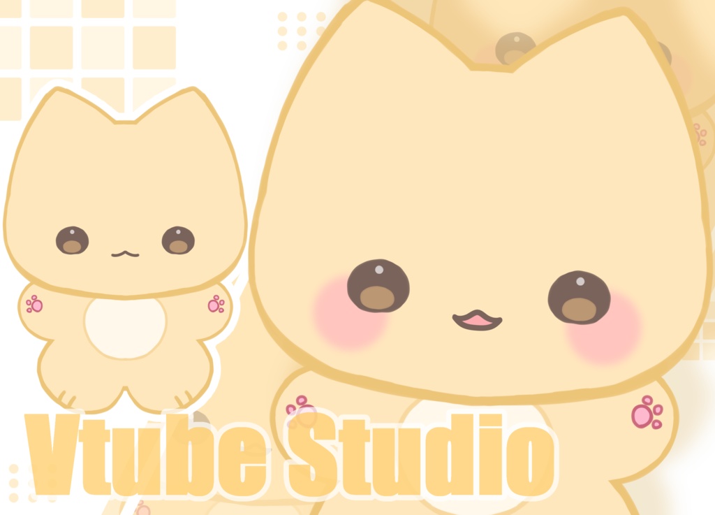 【全7色】ねこちゃん【VTS対応】