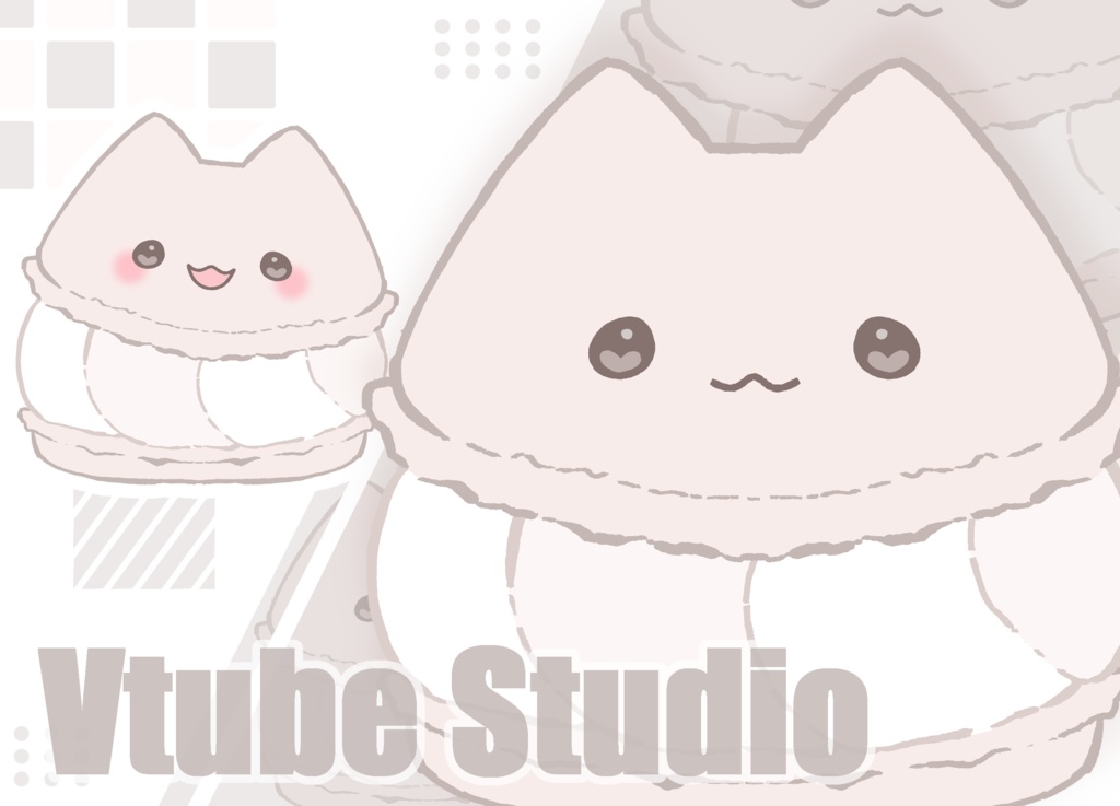 ねこがマカロン【VTS対応】