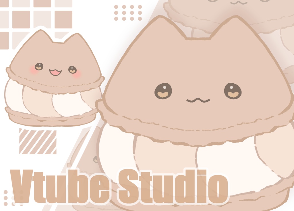 ねこがマカロン【VTS対応】