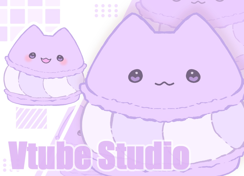 ねこがマカロン【VTS対応】