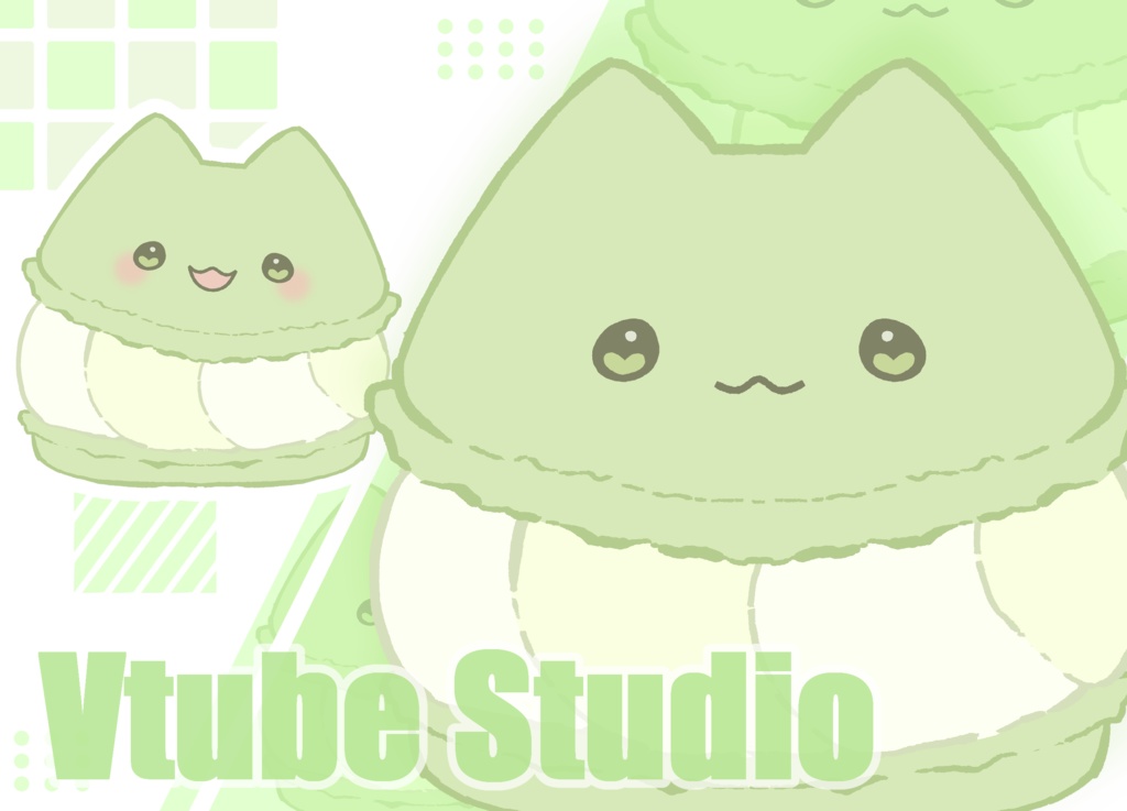 ねこがマカロン【VTS対応】