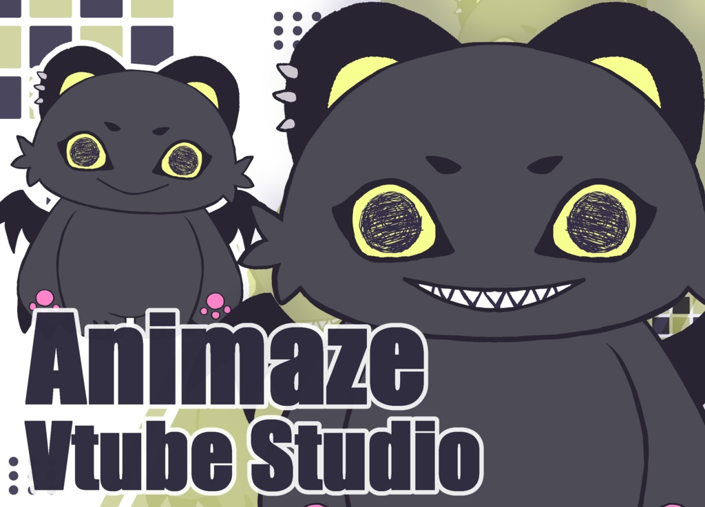 悪魔なくま【Animaze/VTS対応】