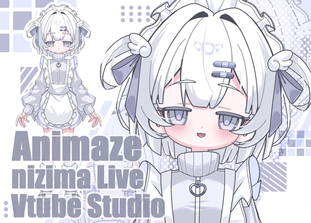 ジャージメイド【Animaze/VTS/nizimaLIVE対応】