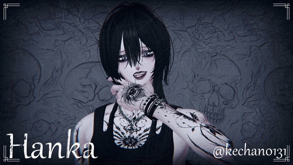Gothicタトゥー 6アバター対応