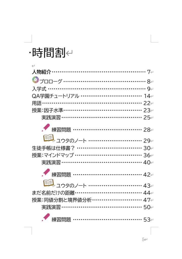 QA学園 第1巻 「生徒手帳は仕様書です」