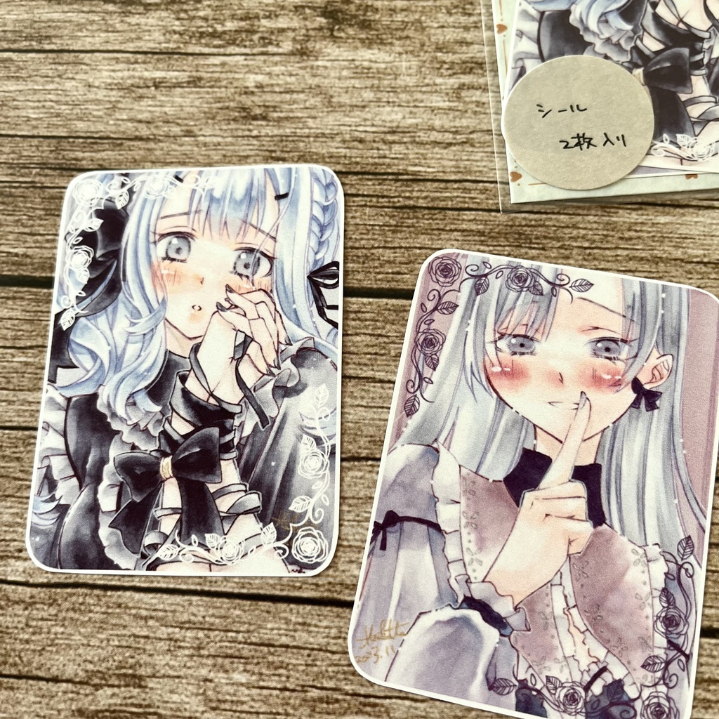 【シール】ラブコピ展２